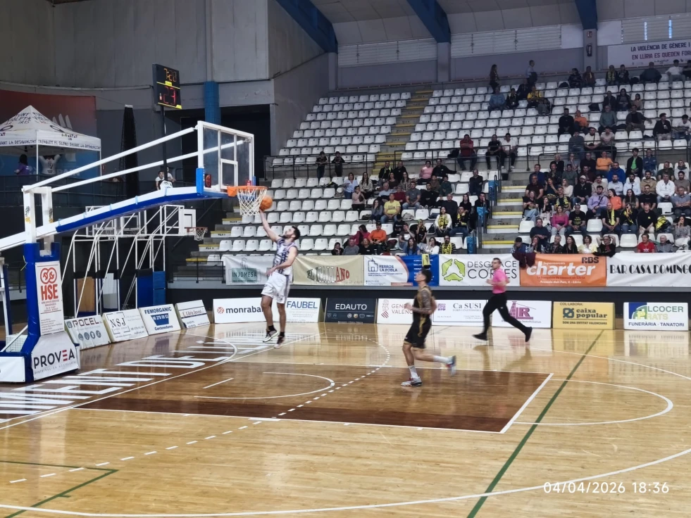 Proinbeni UPB Gandia cae ante Llíria tras un último cuarto imparable (83-73)
