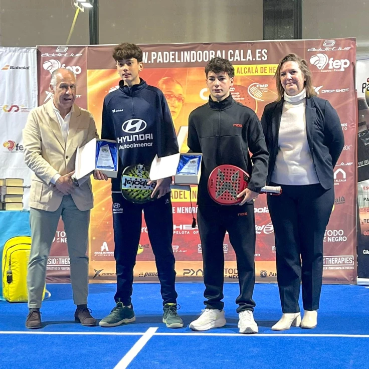 Diego García del Club de Tenis Bellreguard se corona campeón en el TYC 2 Madrid