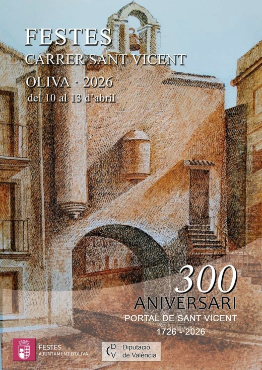 Oliva comienza las fiestas del Carrer Sant Vicent