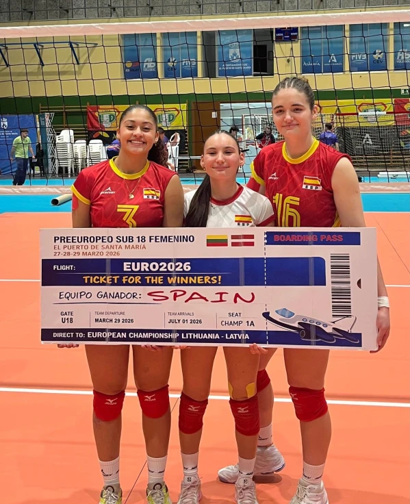 Tres gandienses conquistan el billete al Europeo sub18 de voleibol