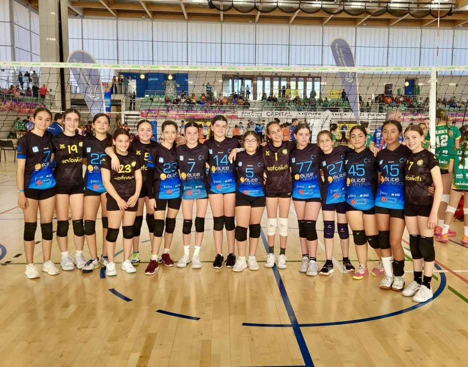 El CV Real de Gandia firma un destacado top 8 autonómico en la categoría alevín en Elche