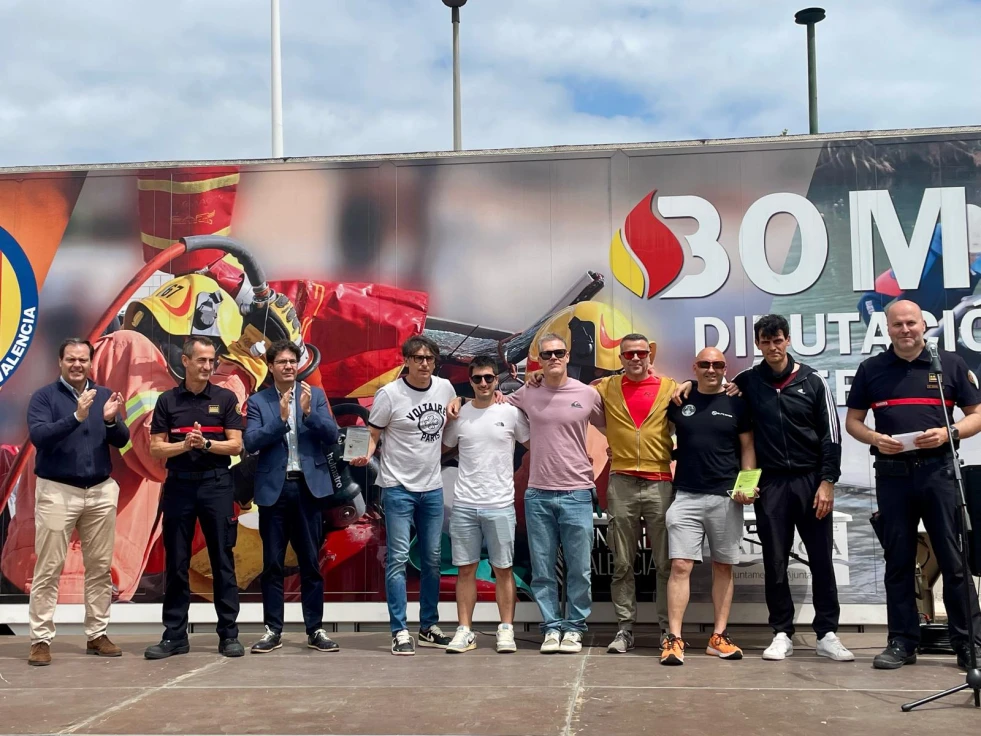 El equipo de bomberos de Gandia se impone en el XVII Encuentro de Excarcelación