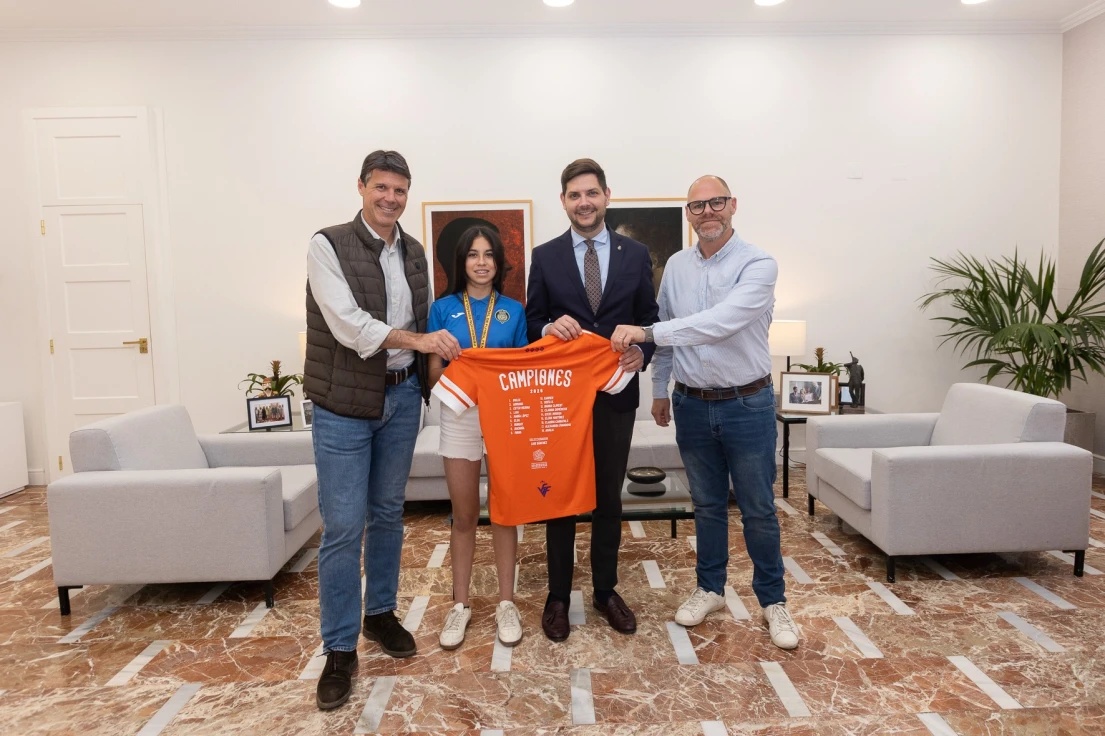 El Ayuntamiento de Gandia destaca el éxito de Danna Climent tras proclamarse campeona de España sub-14