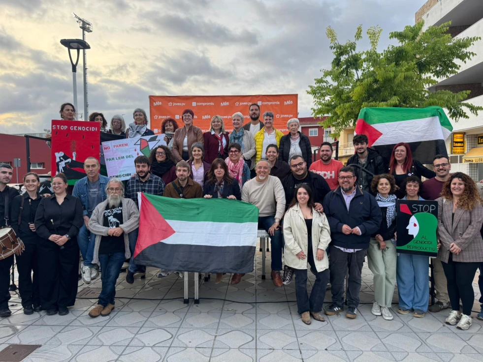 Lluïsa Parra y «la Safor con Palestina», galardonados con el premio Abril de Acción Cívica Valencianista 2026