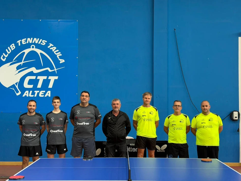 El Corriol Oliva Tennis Taula se impone en Altea y consolida su lucha por el podio en Segunda Nacional