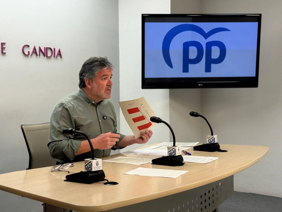 El PP denuncia irregularidades estructurales en la gestión económica de Gandia