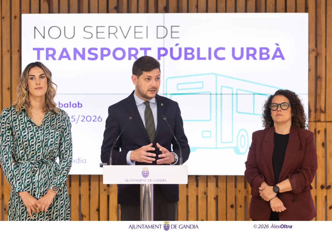 Gandia presenta un plan de 31 millones para transformar la movilidad urbana