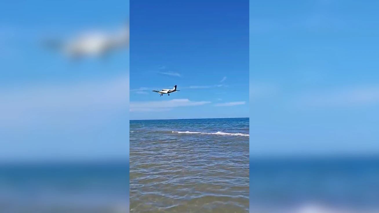 Identificado un piloto de la aeronave por sobrevolar a baja altura sobre playas de la Safor