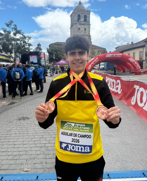 Dídac Marzà logra dos medallas de bronce en los Campeonatos de España de trail