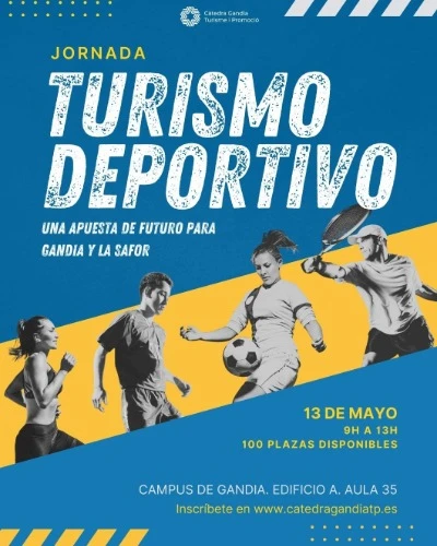 Gandia impulsa el turismo deportivo como eje estratégico de futuro para la ciudad y La Safor