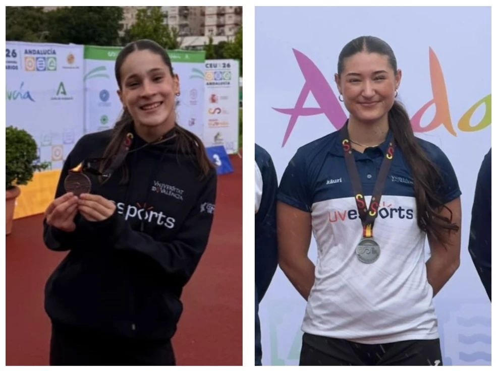 El CA Safor Teika logra dos medallas de plata en el Campeonato de España Universitario con quince atletas en competición