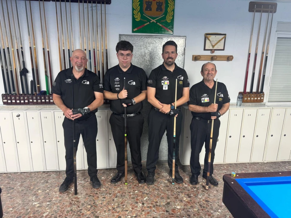 Chef Amadeo Gandia Billar Club disputará la Final Four por el título autonómico de División de Honor