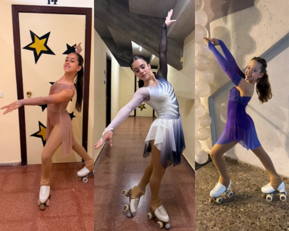Tres patinadoras de La Safor competirán en el Campeonato de España de Solo Danza en Gandia