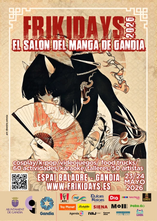 Frikidays convierte la playa de Gandia en el epicentro del manga, el cosplay y la cultura asiática
