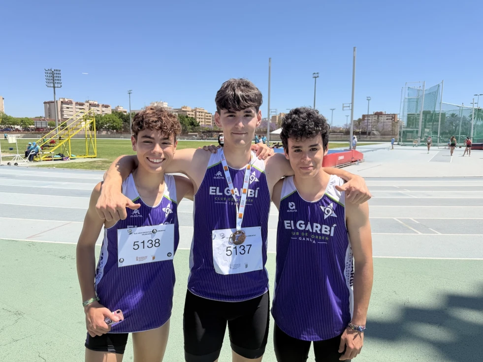 El Garbí Club de Córrer Gandia destaca en el Campeonato Autonómico Sub16 celebrado en Elche