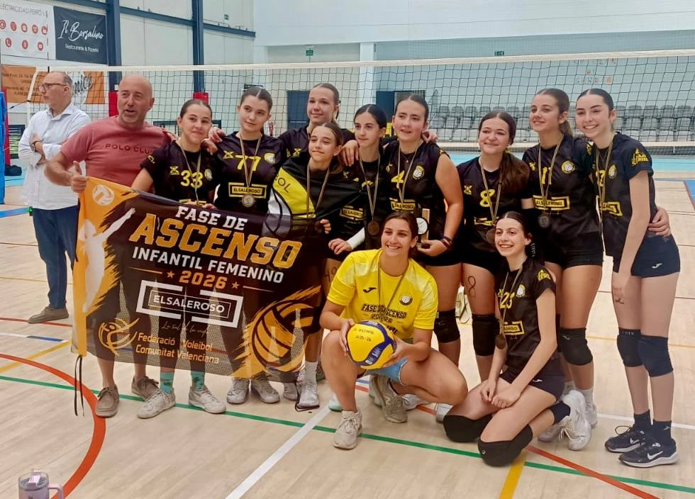 El Saleroso CV Real de Gandia logra el tercer puesto autonómico infantil