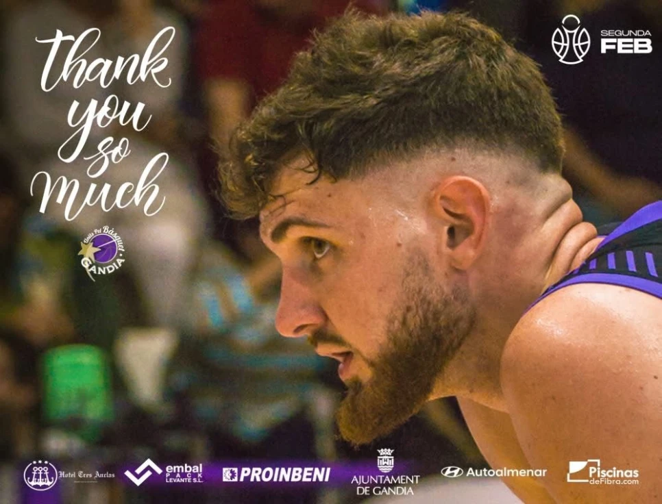 Kyle Greeley se desvincula del Proinbeni Units Pel Bàsquet Gandia tras una temporada histórica