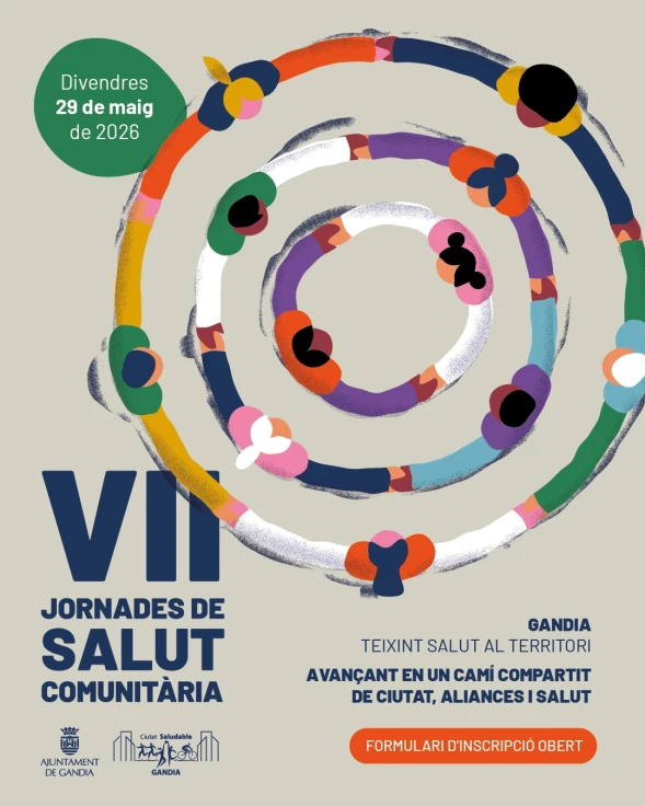 Gandia programa las VII Jornadas de Salud Comunitaria para este viernes