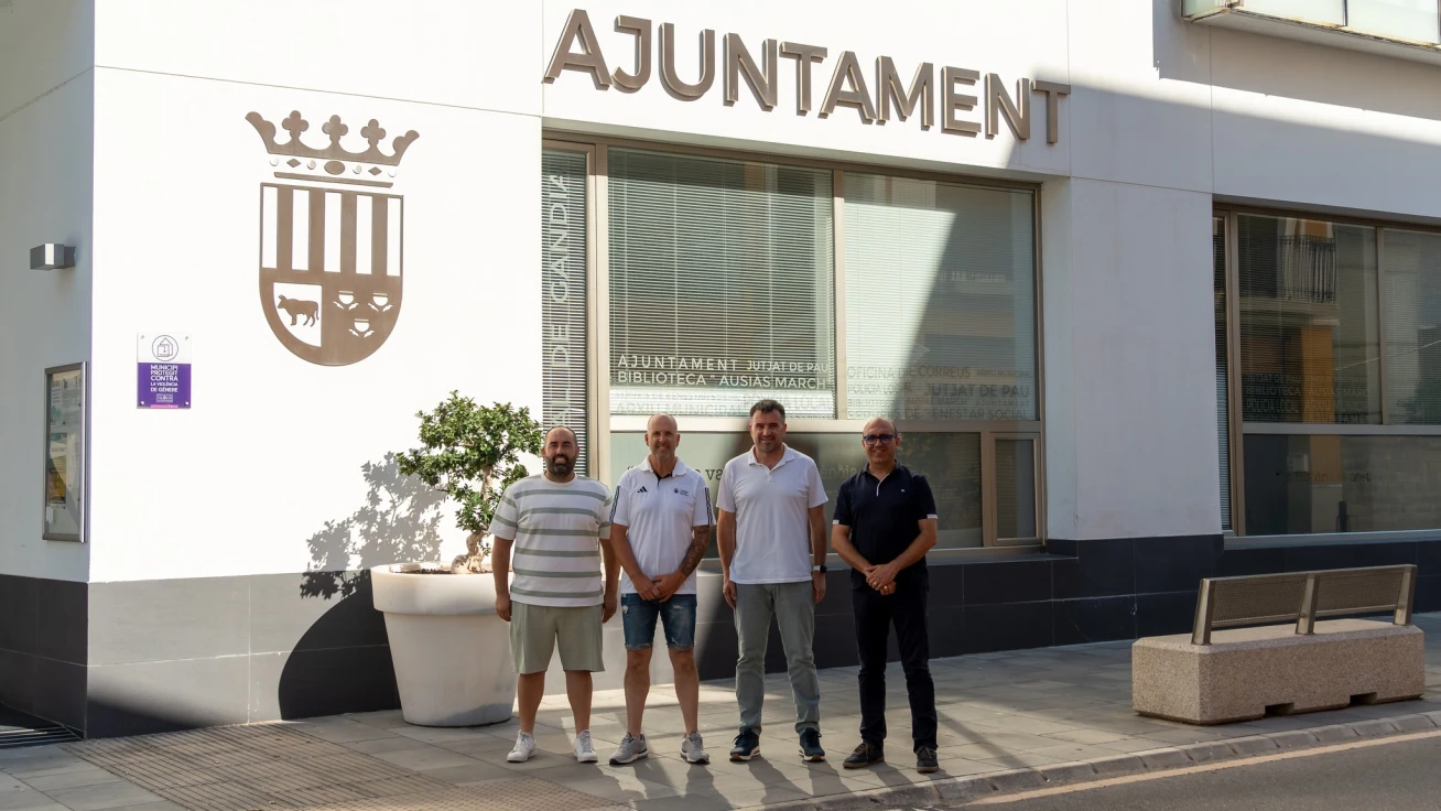 El Real de Gandia y la Federación de Pilota Valenciana firman un convenio para acoger las finales de la 43ª Liga de Raspall