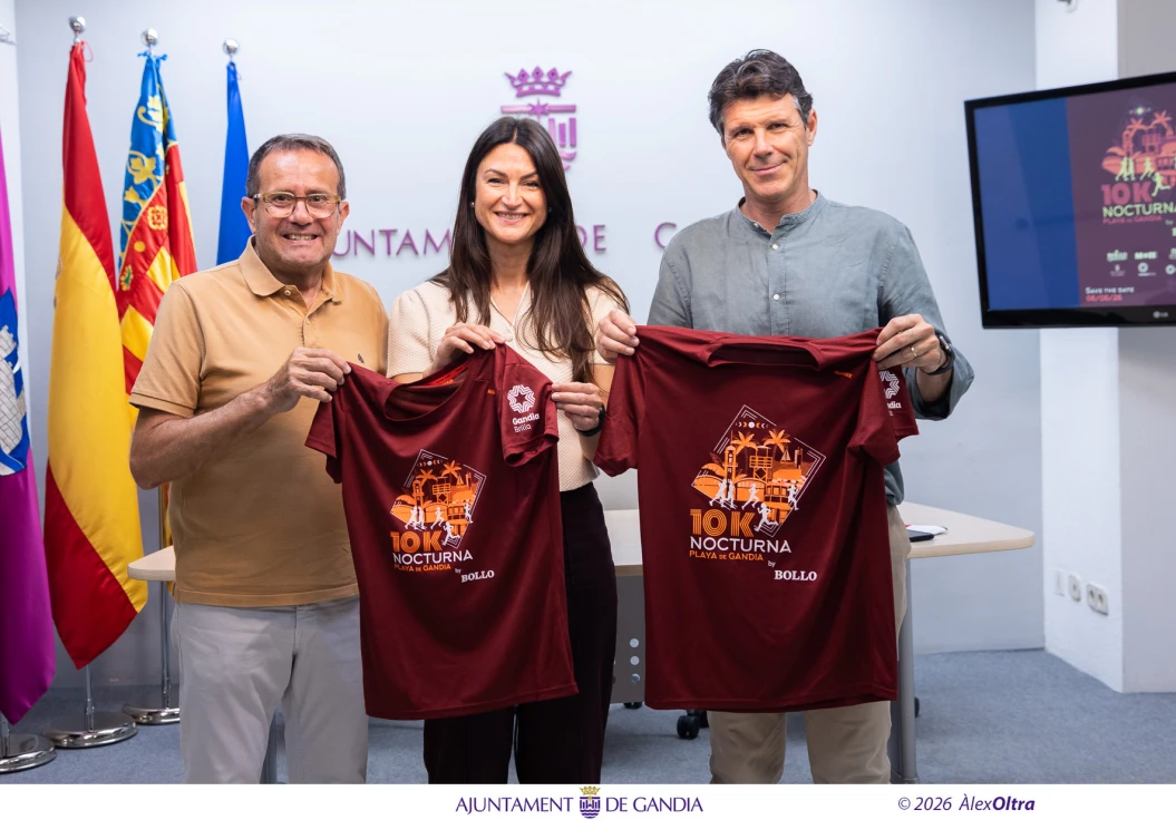 La 10K Nocturna Playa de Gandia alcanza una cifra récord de participación en su decimocuarta edición