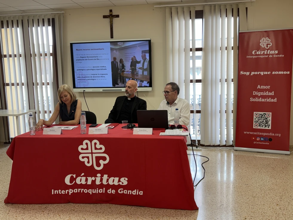 Cáritas Gandia acompañó a 3.378 personas en 2025