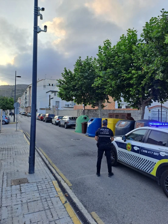 El Real de Gandia sanciona varios vertidos ilegales en contenedores gracias a las cámaras de seguridad y a la ayuda vecinal