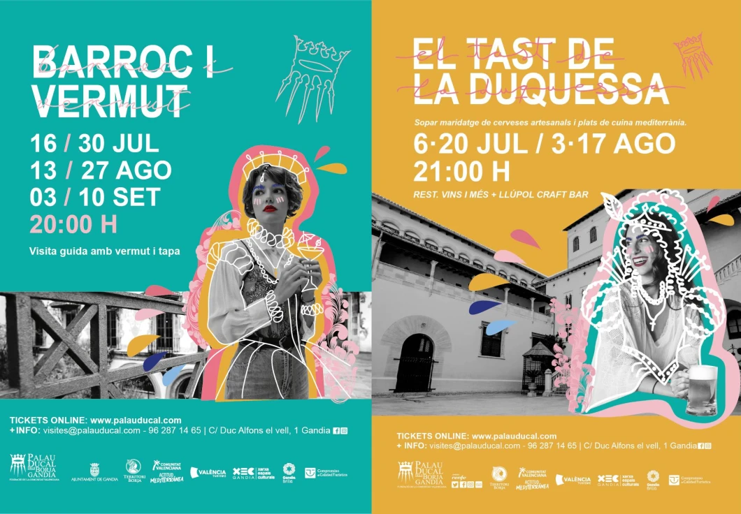 El Palau Ducal renueva las actividades gastronómicas para la temporada de verano