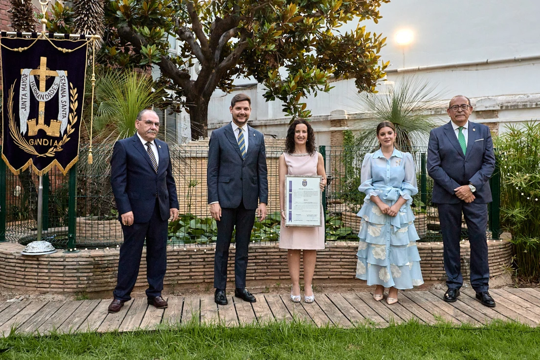 Arantxa Sanchis Muñoz, nueva padrina de la Semana Santa de Gandia