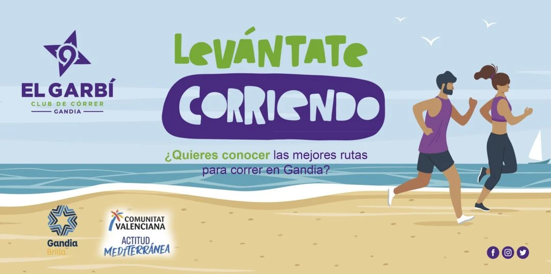 Gandia impulsa el turismo deportivo con la XIV edición de "Levántate corriendo"