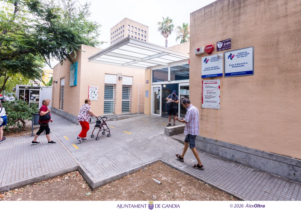 Gandia refuerza la atención sanitaria en el Grau