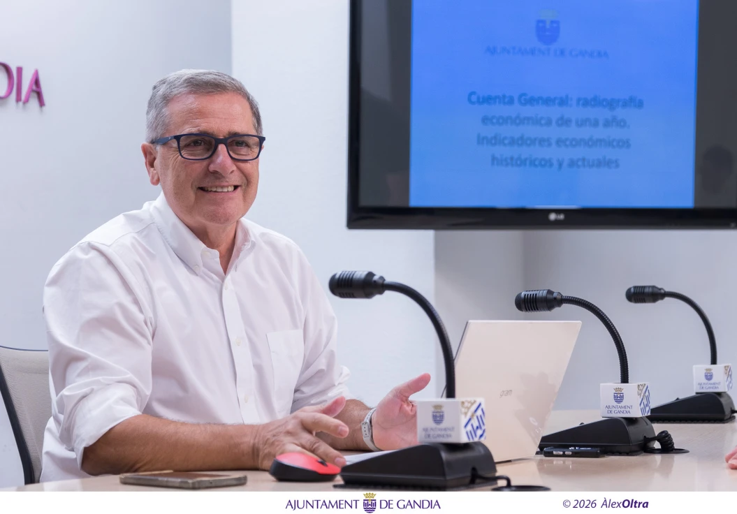 Gandia hace balance de su estado financiero en la Cuenta General con un cruce de acusaciones entre el Gobierno y la oposición