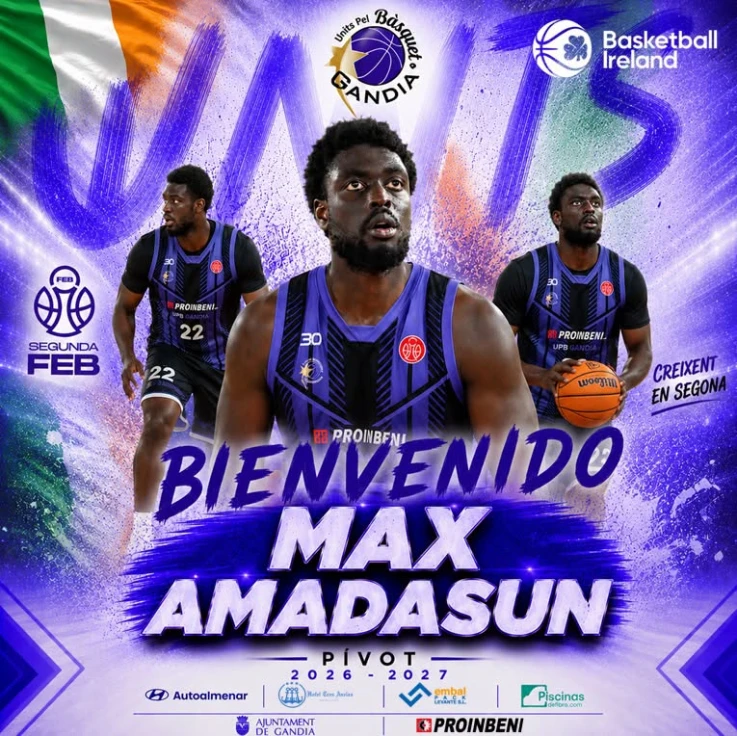 Max Amadasun, nuevo fichaje del Units Pel Bàsquet Gandia
