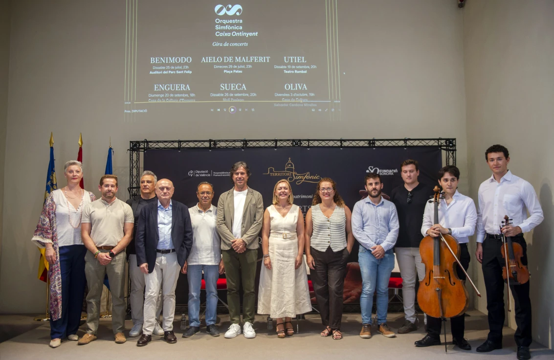 Oliva acogerá el cierre del programa Territori Simfònic con un concierto gratuito dedicado al tango