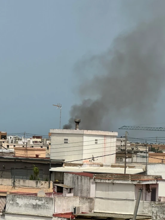 Susto por un incendio en una vivienda en Gandia
