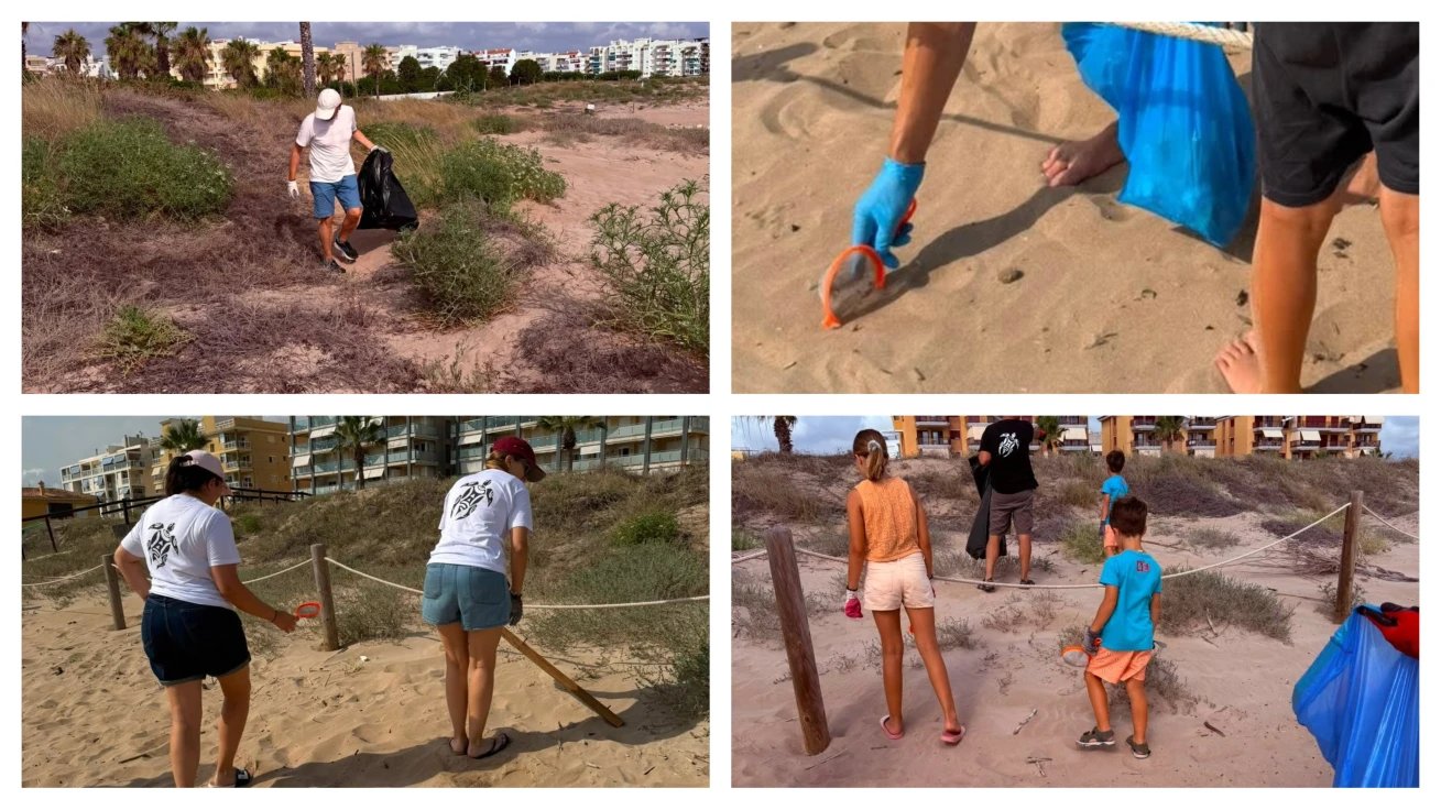 Guardamar acoge una jornada de limpieza del litoral