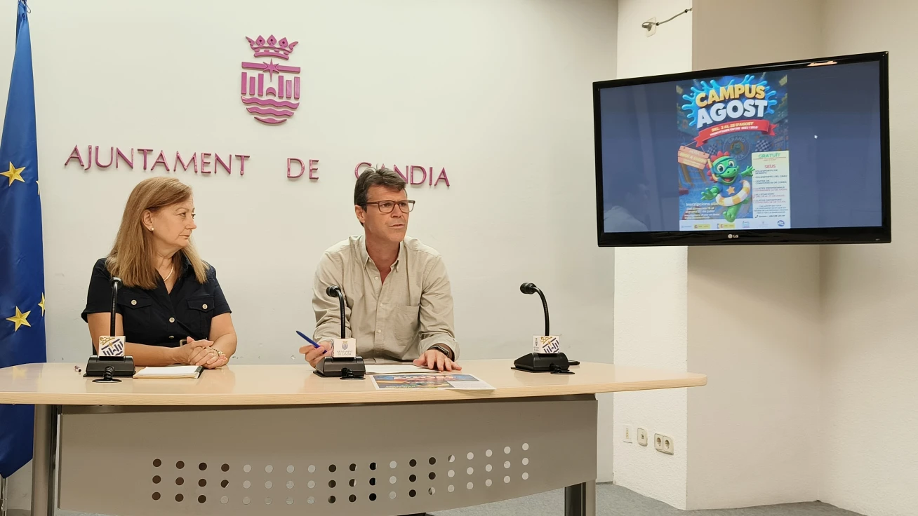 Gandia organiza un campus de verano para niños y jóvenes