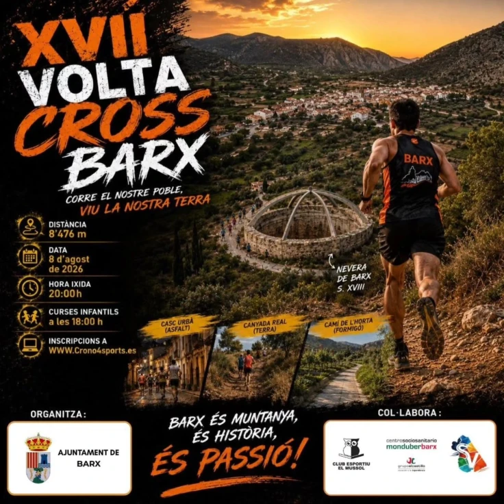 Barx abre las inscripciones para la XVII Volta a Peu con novedades en las categorías infantiles
