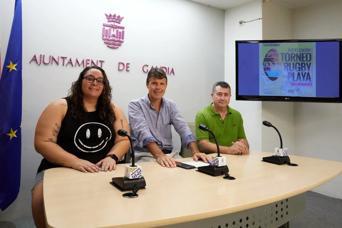 Gandia reúne a cerca de 30 equipos de toda España en la XXXI edición del Seven Rugby Playa