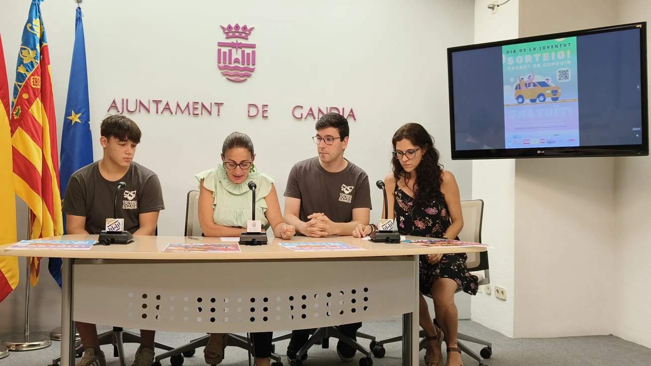 Gandia sortea tres ayudas de 500 euros para el carnet de conducir