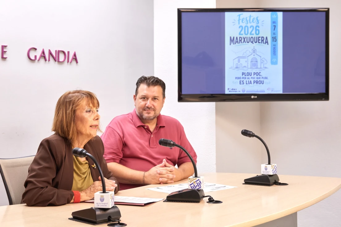 Programación completa de las fiestas de Marxuquera