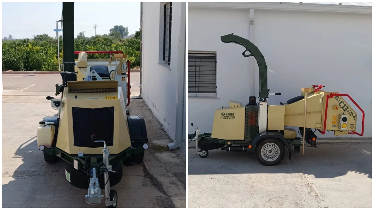 Rafelcofer incorpora una trituradora de restos vegetales para reducir las quemas agrícolas