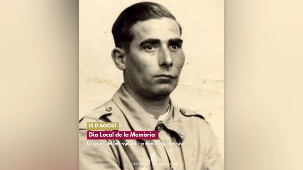 Bellreguard honra a una víctima del nazismo este 15 de agosto
