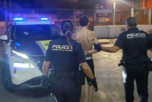 Detenido un hombre en Tavernes de la Valldigna por quebrantar una orden de alejamiento