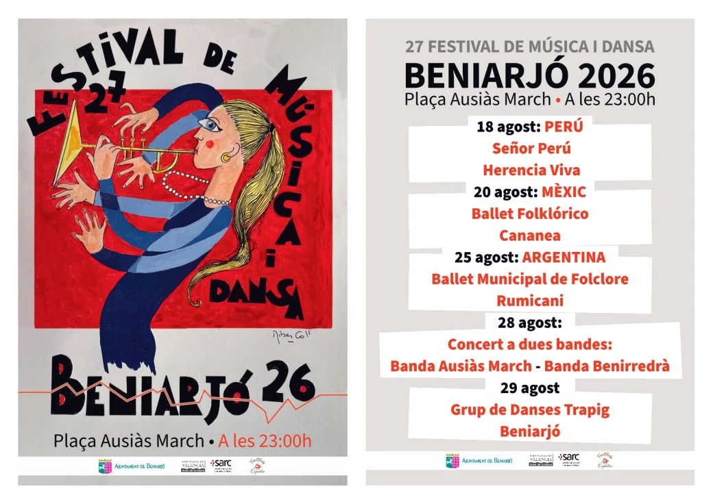 Beniarjó se prepara para una nueva edición de su Festival Internacional de Música y Danza