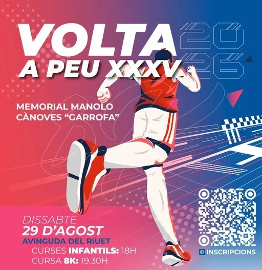 Miramar acogerá el 29 de agosto la XXXV Volta a Peu