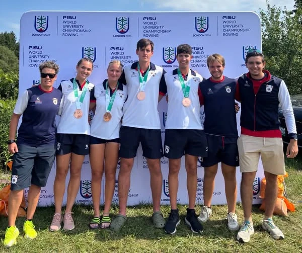 Lucas Catalá logra el bronce mundial universitario con la selección española de remo