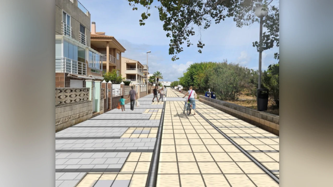 Oliva renovará el paseo marítimo Almirall Carròs