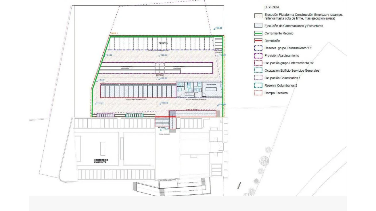 Almiserà detalla el proyecto de ampliación de su cementerio