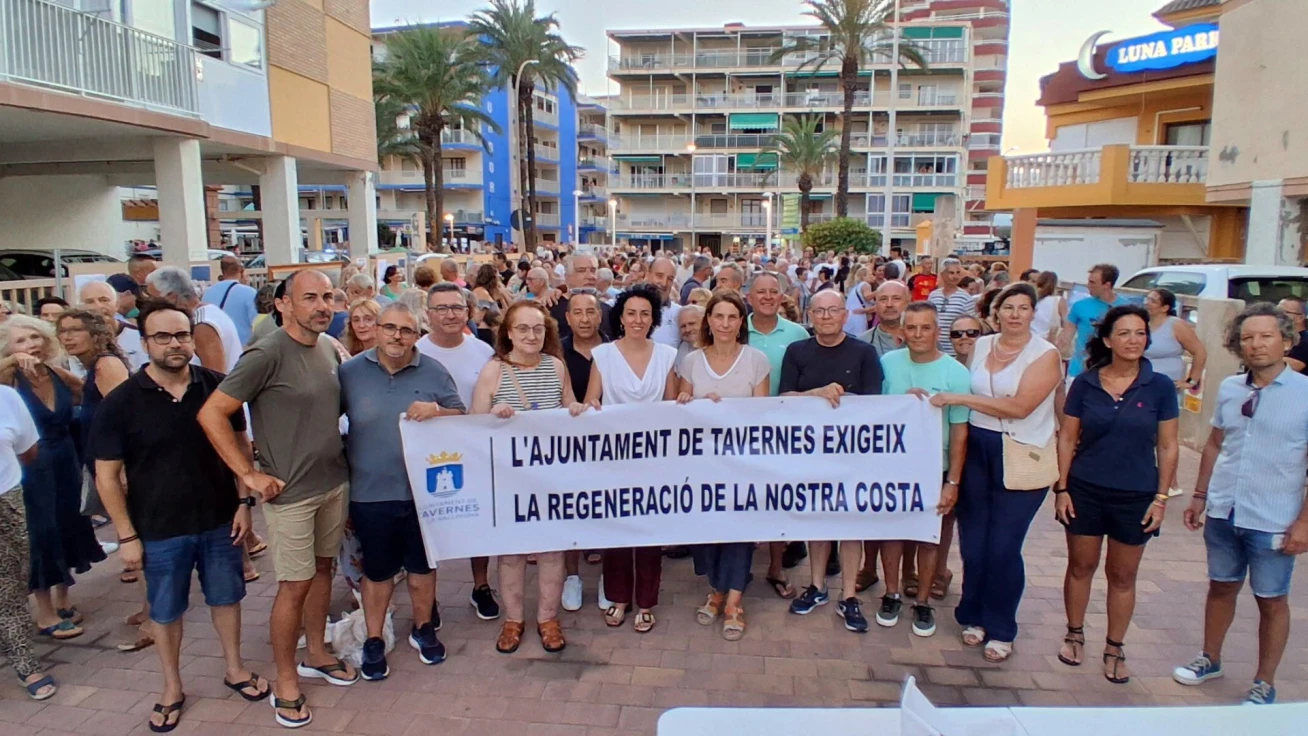 El Ayuntamiento de Tavernes se suma a la defensa de la regeneración de las playas