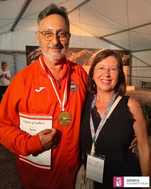El olivense Juan Luis Martín se proclama campeón del mundo de tiro deportivo por equipos